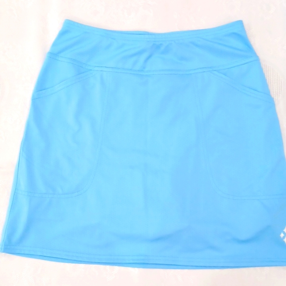 Women golf skort, Jofit,size XS,light blue.